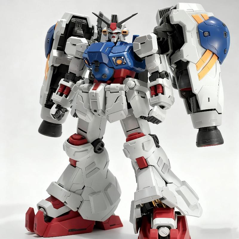 Original Mecha 1/100 Rx-78 Gp02 Physalis Action Figures Assembly Model Computer Case Decoration Collectable Models Boy'S Gift