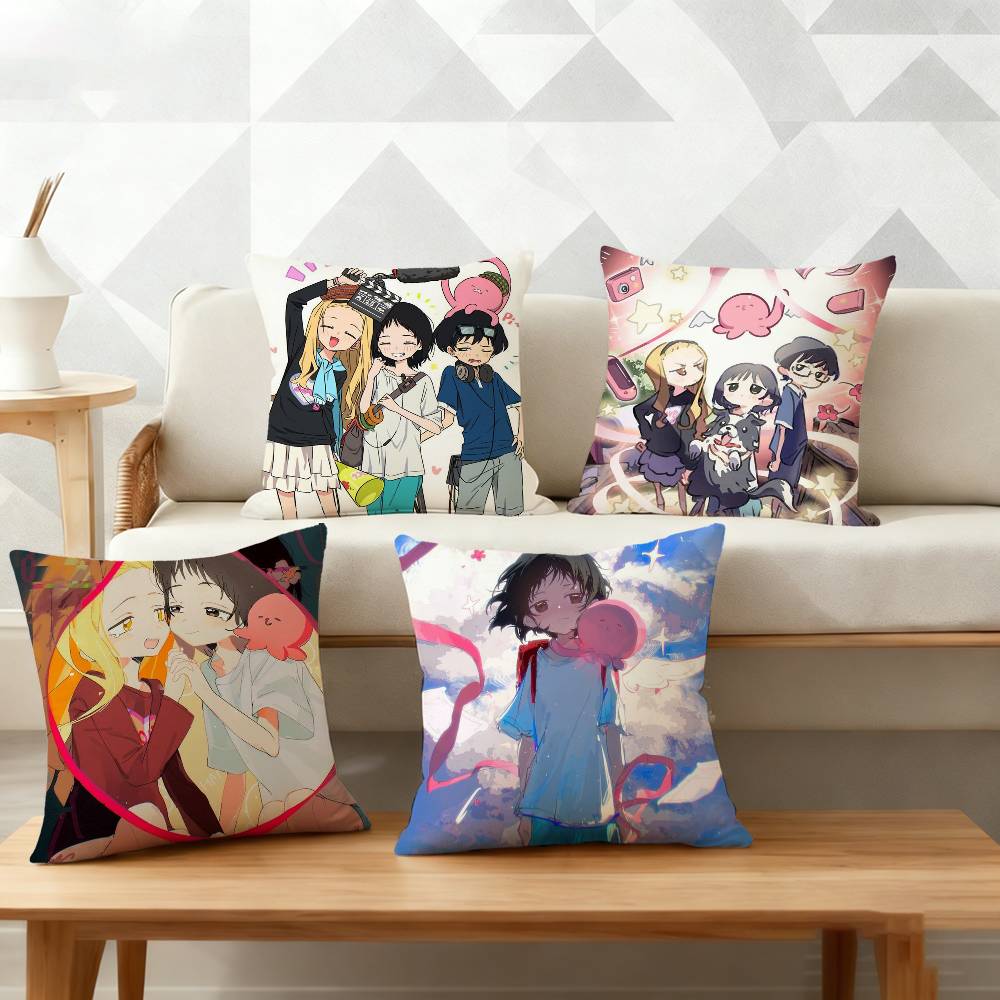 Anime Takopis Original Sin Pillow Case Pattern Printed Pillowcase For Living Room Sofa Cushion Cover
