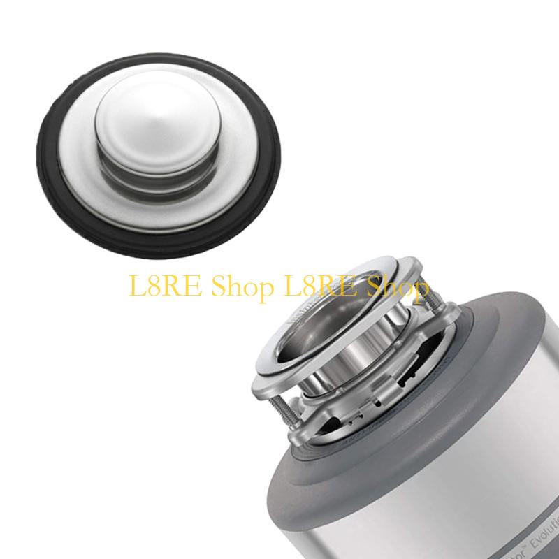 L8RE Sink Stopper for Garbage Disposals, Stainless Steel Garbage Disposal Parts for Standard Kitchen Drain Size of 3.39in