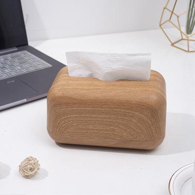New Wood Tissue Box Removable Paper Holder Table Napkin Dispenser Bedroom Hotel Home Office Coffee Bar Household Supplies