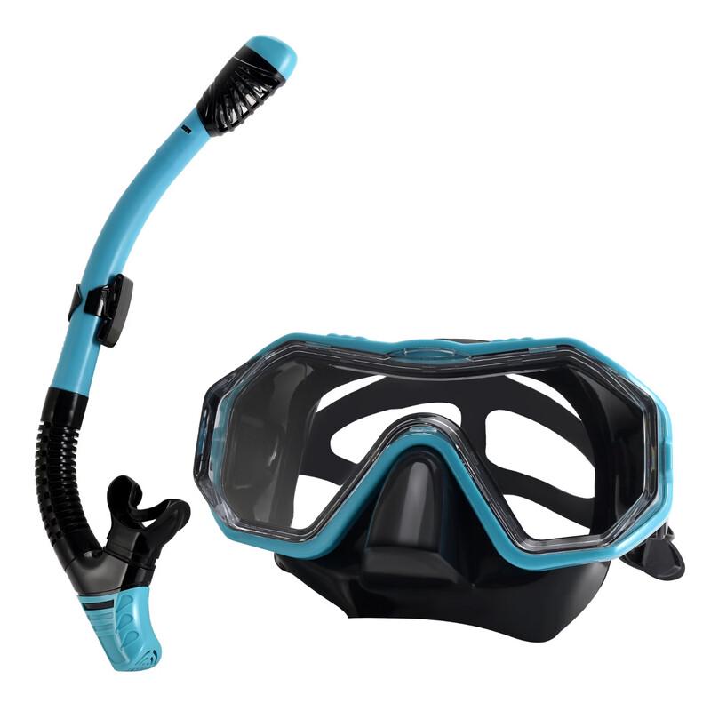 Poo Lian Full Dry Snorkel Mask & Snorkel Set