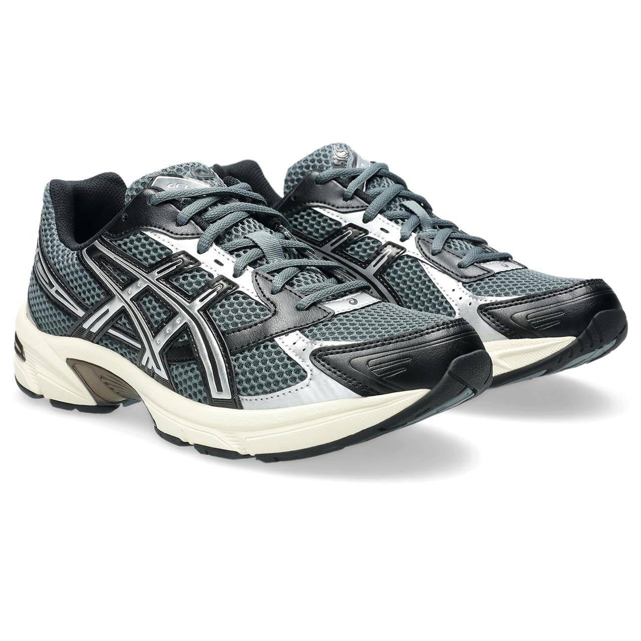 ASICS Sports Shoes Unisex Size 021 2E GEL-1130 (1203A609), Adult, (Steel Gray/Black), 25.0 cm,