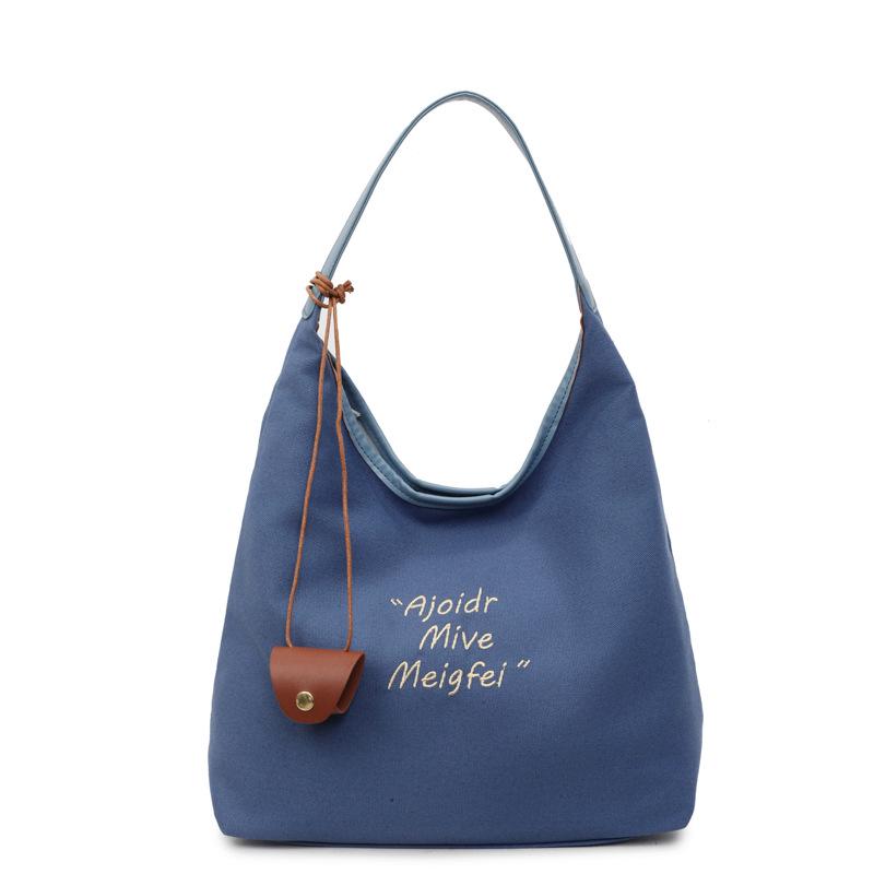 

Women s 2026 Cross-Border Tote: Versatile Large-Capacity Handbag for Work and Commute синій