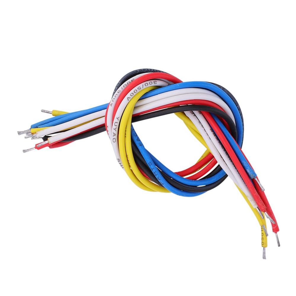 10PCS Plastic + Metal Guitar Circuit Wire 19cm Length Electric Guitar Wire For Electric Guitar