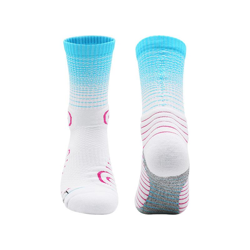 Adult Basketball Socks Actual Training Socks Children Towel Bottom Sweat Absorbing Shock Non-Slip Sports Socks Men