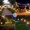 Large Solar Torch Light with Flickering Flame, Upgraded Ultra-Bright Solar Outdoor Lights, Waterproof Landscape Decorations Lighting Security Tiki