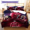 Red MUFC Glory Bedding Quilt Set Quilt Cover Pillowcase Home Decoration Birthday Gift (1 * duvet cover + 2 * pillowcase, without core)