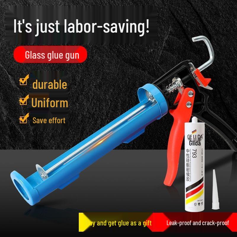 Thickened Rotatable Glass Glue with Auto Cut-off for Structural Use