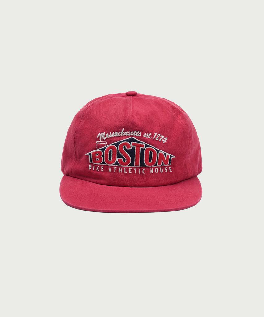 BIKE Boston House 5-Panel Cap Red