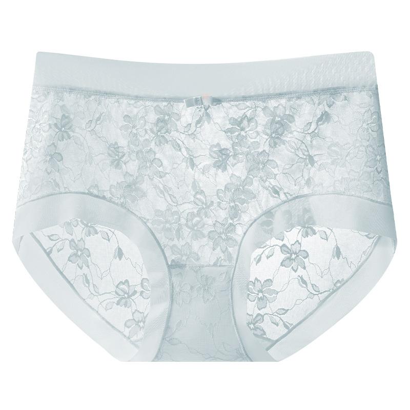 Ladies Summer Lace Soft Yarn Cool Feeling 10A Bacteriostatic Crotch Triangle Briefs