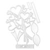 Heart Bowknot Metal Cutting Dies DIY Craft Carbon Steel Embossing Template Stencil Scrapbooking for Card Die Cuts Mold