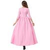 New medieval dress court queen princess pink evening dress masquerade stage performance costume