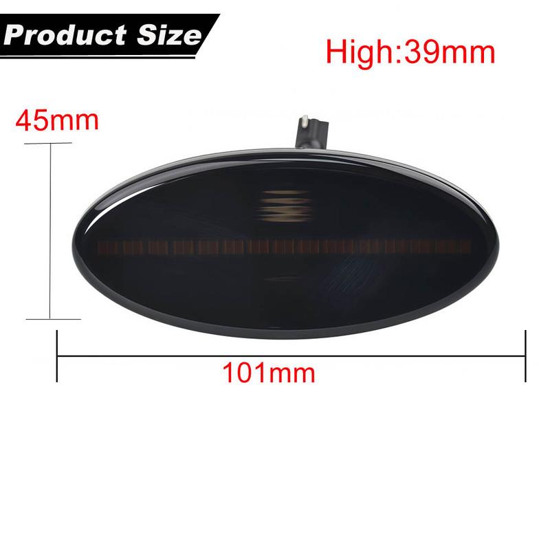 LED Side Light LED Dynamic Amber Side Maker Lamp For Renault Master MK3 Vauxhall Movano Nissan NV400 Van X62 X62B 2010-