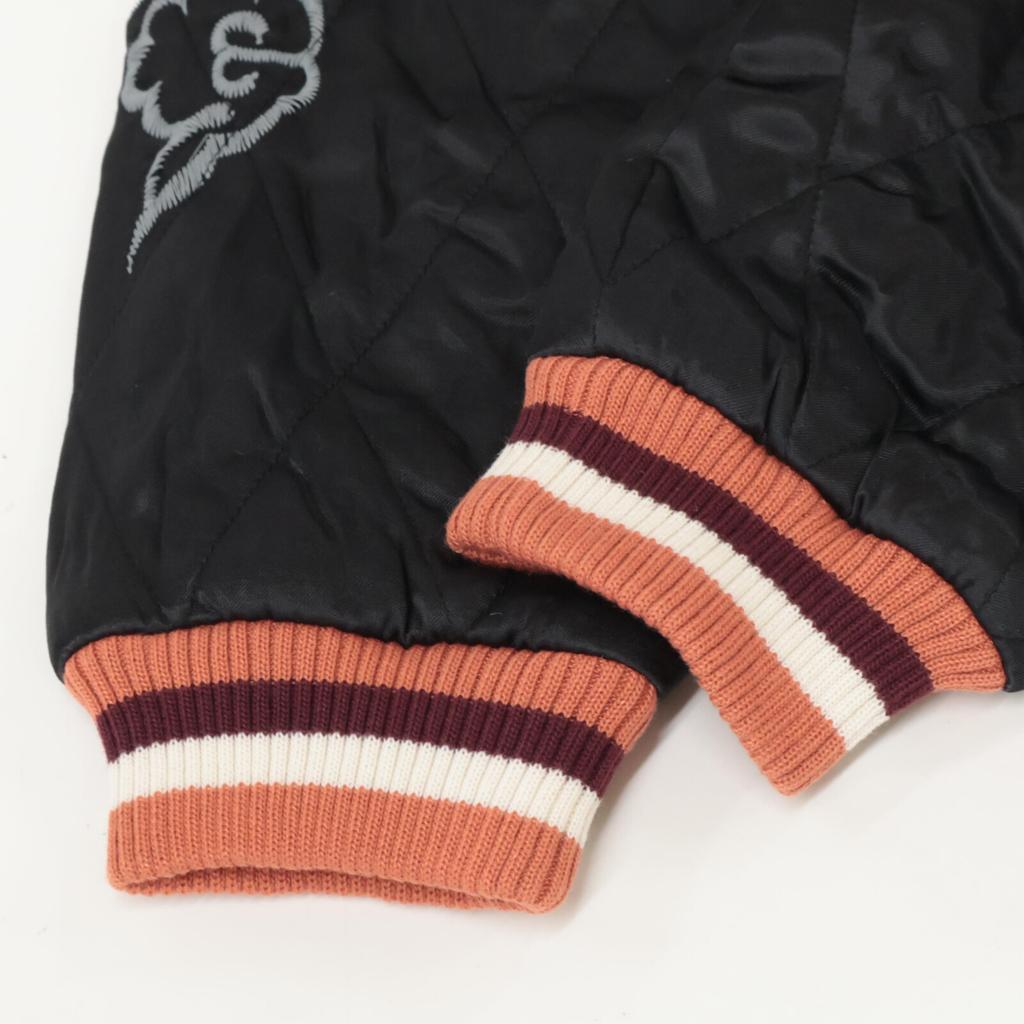 HOUSTON 51363 Hundred Tigers Souvenir Sukajan Jacket Jacket M blackUsed