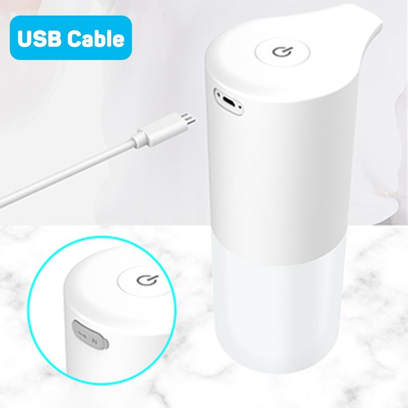 Touchless Automatic Foam Soap Dispenser Sensor USB Charging Smart Infrared Sensor Liquid Soap Dispenser Manual Dispenser | Liquid Soap Dispensers