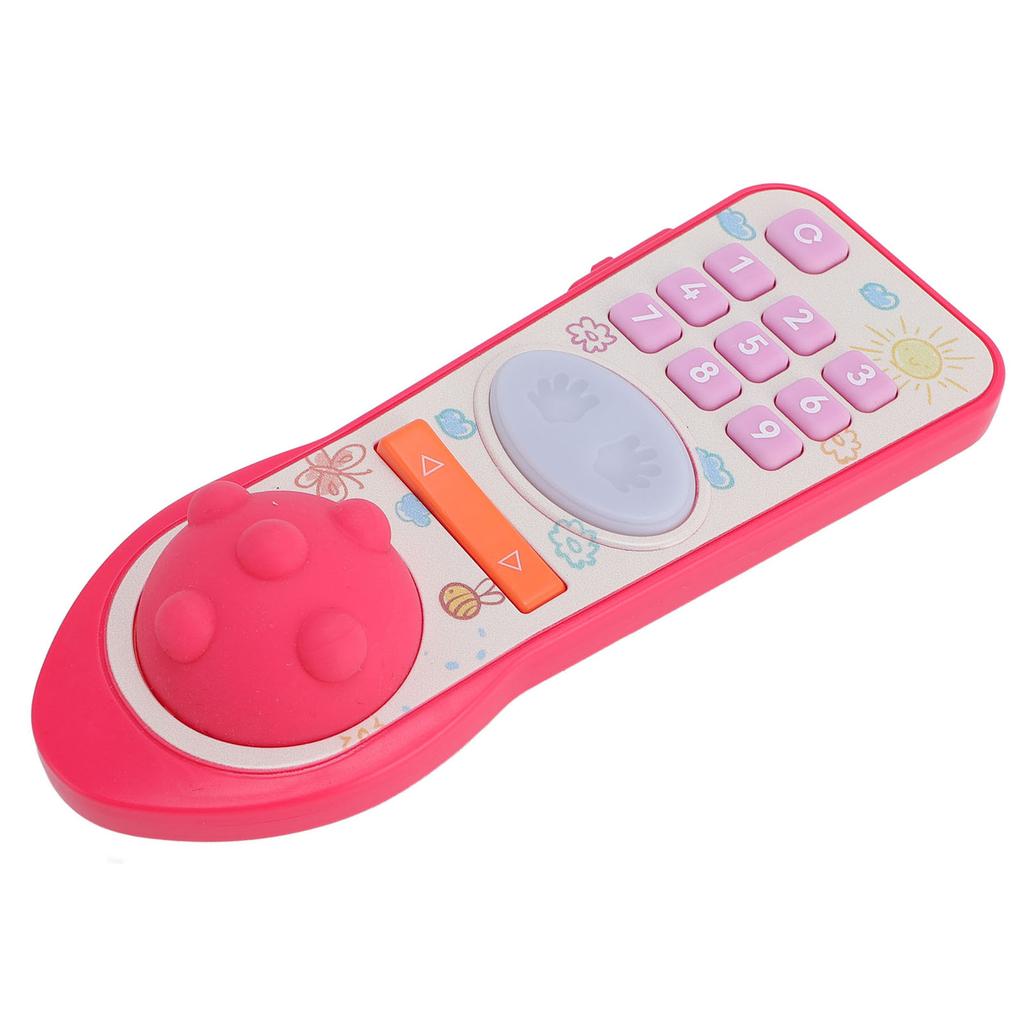 TV Remote Toy with Lights and Sounds Musical Playing and Learning Baby Remote Control Toy for