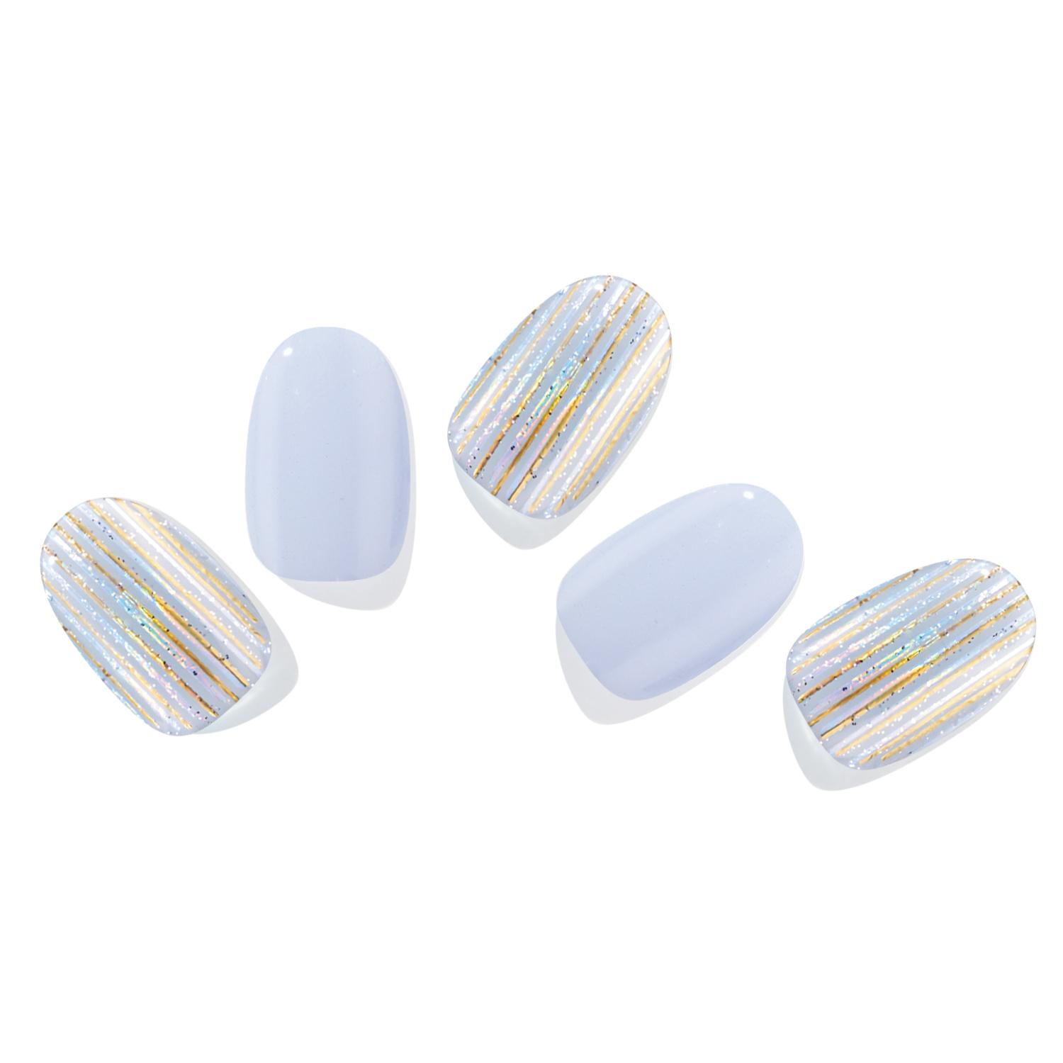 

EDGEU Shop Gel Nail/Pedi Stickers 41 Types ENA460 Blue Glass