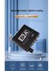 Digital To Analog Converter: Coaxial To 5.1 Channel Audio Decoder with Adjustable 3.5mm Headphone Jack