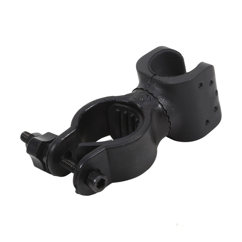 Heavy-Duty Wheelchair Crutch Holder 360° Rotating Crutch and Cane Holder with Quick-Release Lock