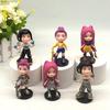 6pcs Kpop Demon Hunters Anime Figure Toys Cute PVC Movable Joints Action Figure Model Doll Kids Birthday Decoration Toy Gifts