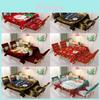 Luxurious Waterproof Tablecloth With Chair Cover For Festive Holiday Gatherings
