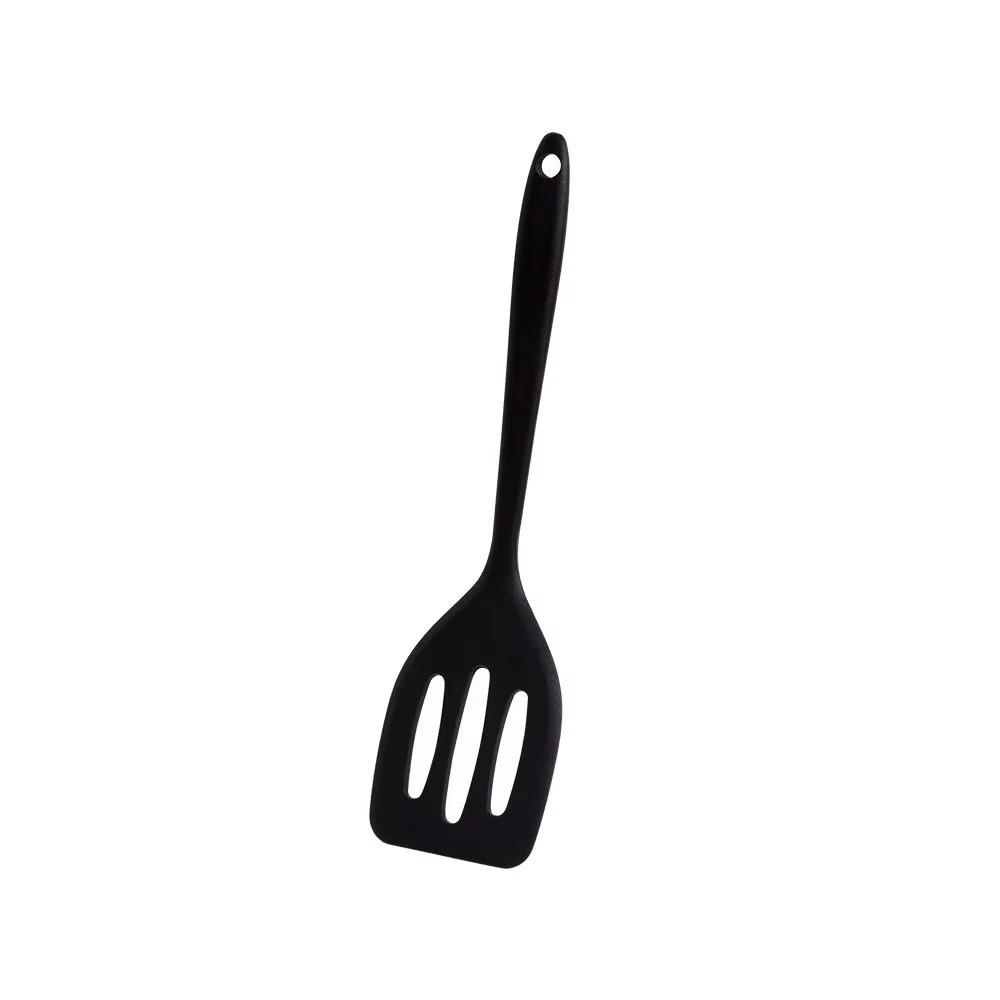 

Small Silicone Spatula Shovel Heat-resistant Durable Kitchen Tools Cooking Utensils Household чорний