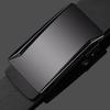 Genuine Leather Men's Belt High End Business Toothless Automatic Buckle Leather Belt for Middle Aged and Young Men's Belt