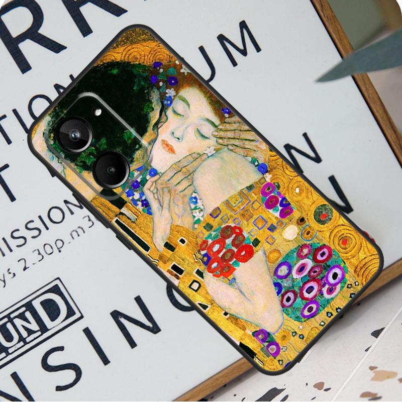 Gustav Klimt For Realme 12 Pro Plus 9 10 11 GT5 C51 C31 C67 C55 C53 C35 C33 C30 C21Y C25s GT Neo 6 Case