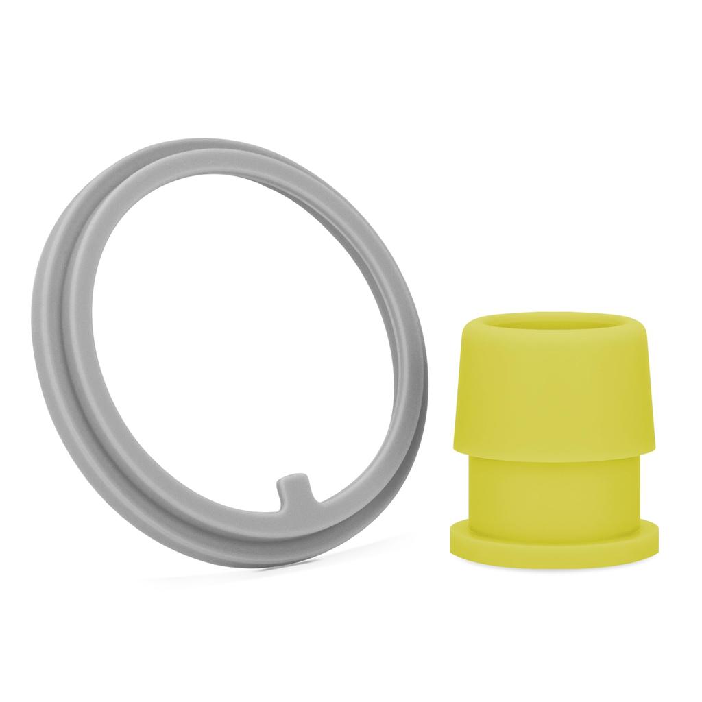 TYESO Silicone Spout & Gasket Set for Carbonated Bottles, Leak-Proof, Durable, Made of Silicone Rubber (Compatible with KS01-075KS01-090)