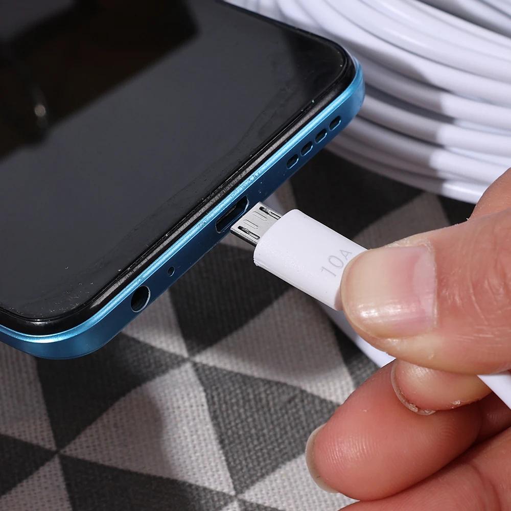 10A Micro USB Cable Fast Charging Cord For Andriod Mobile Phone Camera Monitor Power Bank PS4 MP3 Charger Data Sync Cables