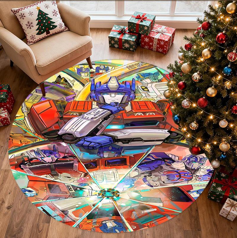 American science Pattern Round Rug, Indoor/Outdoor Mat, for Picnic, Gameroom, Bedroom, Office, Living Room, Home Decor Carpet, Birthday Gift