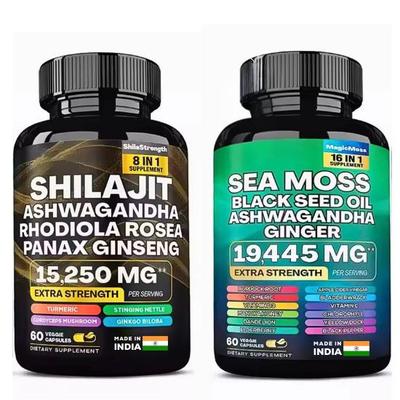 Dynamic Vitality Bundle - Sea Moss Multivitamin & Shilajit Power Combo