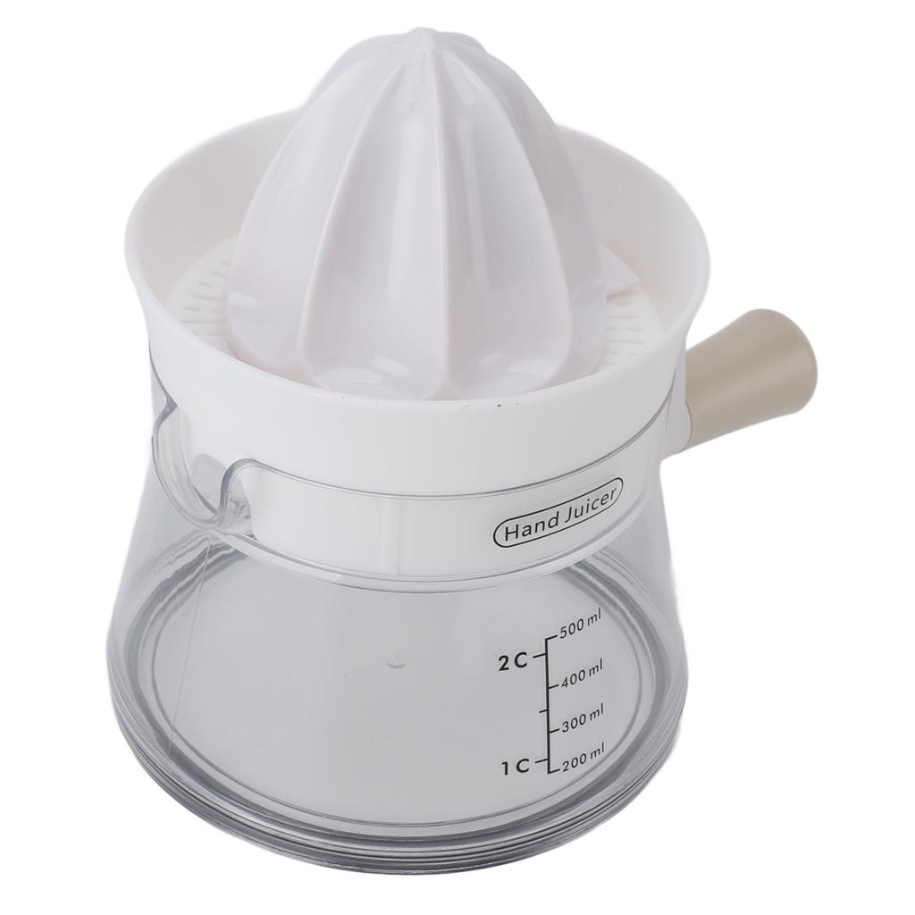 Zitruspresse Manuell Handlich Kompakt Tragbar Entsafter Haushalt Rotierende Presse für Zitrone Orange
