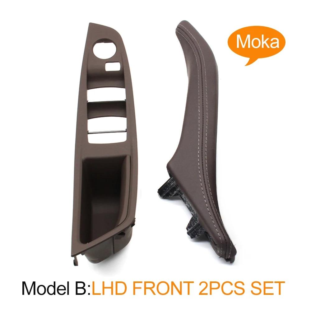 LHD Interior Car Front Left Right Armest Cover Panel Door Handle Assembly For BMW 5 Series F10 F11 523i 525i 528i 530i 535i 540i