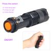Mini SK68 Zoomable LED Flashlight Waterproof Green/Red/White/UV 365nm/395nm Torch Clip Pen Inspection Beam Light 3 Modes Lantern