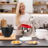 MixAid Silicone Liners for KitchenAid Tilt-Head 5 Qt Mixers No Need for Replacement Bowls (Not for Bowl-Lift Models) With Spong