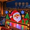 Wall Hanging Fairy Light USB Smart Curtain Light, App Remote Controlled RGB LED String Lamp, Led Lights Window for Indoor Outdoor Christmas