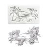 Efficient Food Grade Silicones Cake Decors Molds With Angel Relief Design For Baking Soap Candle Making
