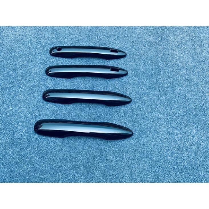 Exterior Door Handle Cover Trim For -2024 Toyota Harrier Venza Pure Black