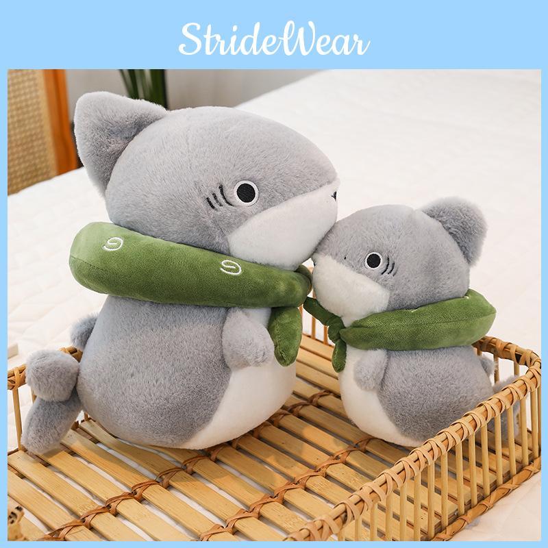 Outing Plush Shark Toy Cute Cartoon Girl Child Birthday Holiday Gifts Dolls