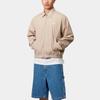 Carhartt WIP SS25 Hrudník C Vyšívané logo Volný lem Ležérní bunda Pánská bunda Béžová I034516-0QS-XX