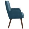 2 Seater Sofa Blue 115 x 61 x 87 cm Velvet (V)