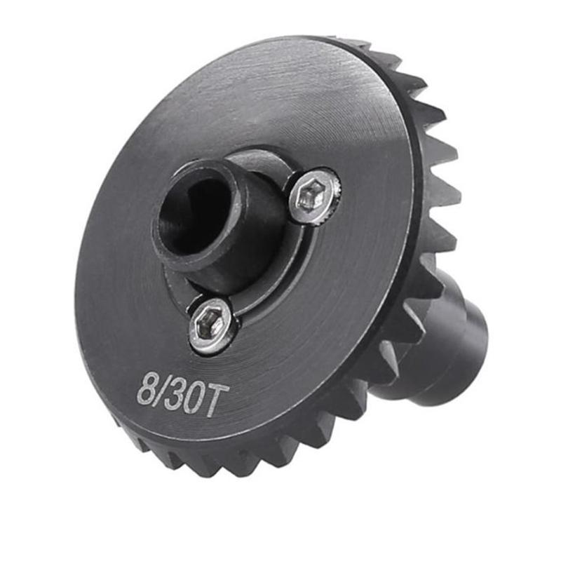 2 PCS Helical Bevel Axle Gears Metal Made for Parts Upgrade for SCX10 II 90047 for Car Toy