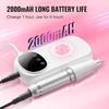 Electric Rechargeable Nail Drill 35000RPM Cordless Nail E File Machine