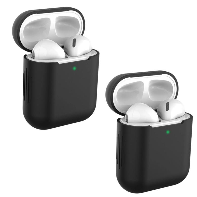 Not Drop Soft Protective Cover Flexible Skin Tight Fit Easy Installation Shock Absorbing Earbud Covers for Earbud 1/2