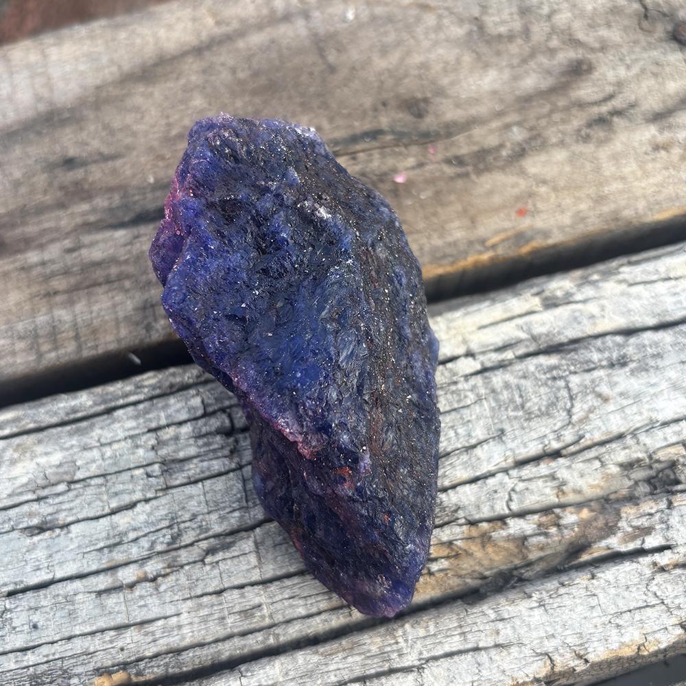 Natural Purple Sapphire Loose Gemstone 742.45 ct Rough Uncut September Birthday Birthstone