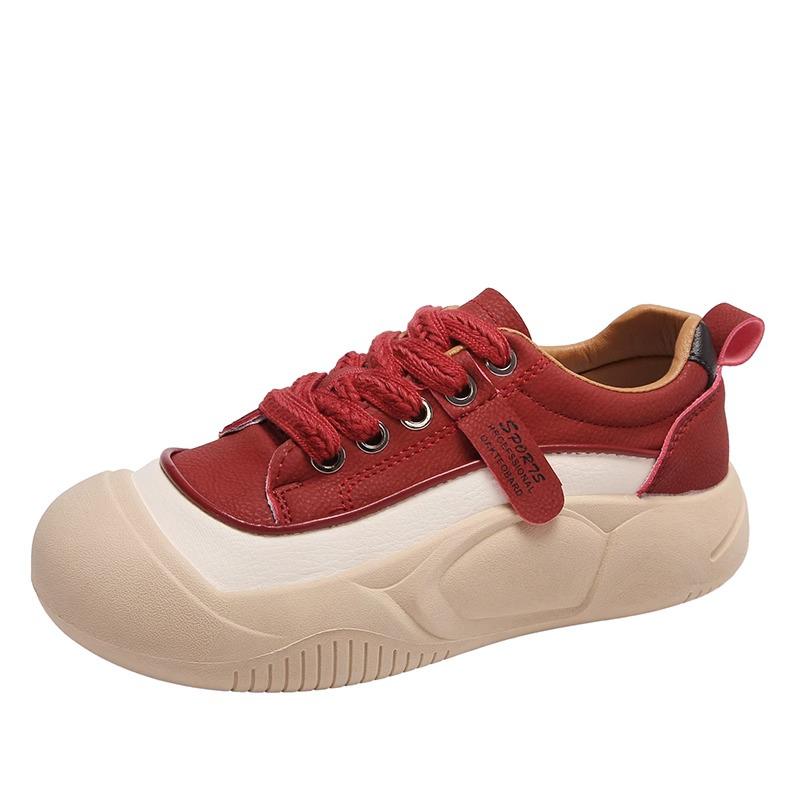 Women's Lightweight Non-Slip Sporty Casual Flats - Spring 2024, Thick & Soft Sole, Breathable Design