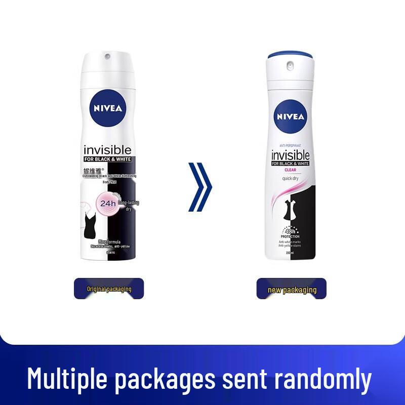 Nivea Black & White Invisible Antiperspirant Spray