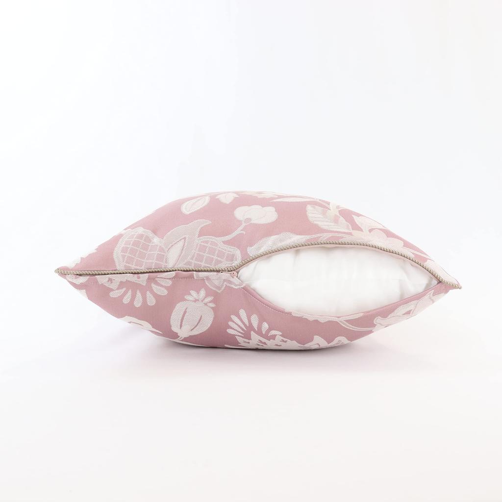 Kawashima Selkon MINTON Cushion Grace LL1207 Cover, Haddon, Pink, 45x45cm,