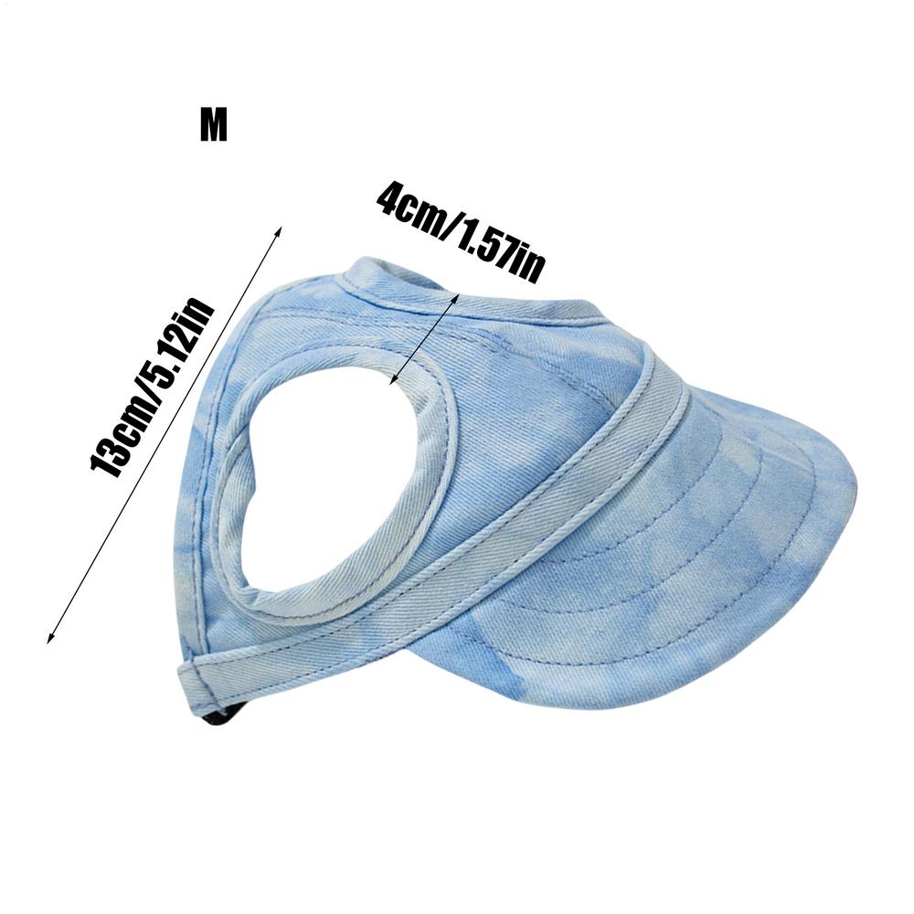 

Cat Baseball Canvas Hats Outdoor Cats Travel Hat Dog Outdoor Sport Sun Protection Baseball Hat For Cats Kittens Dogs Puppies S синий